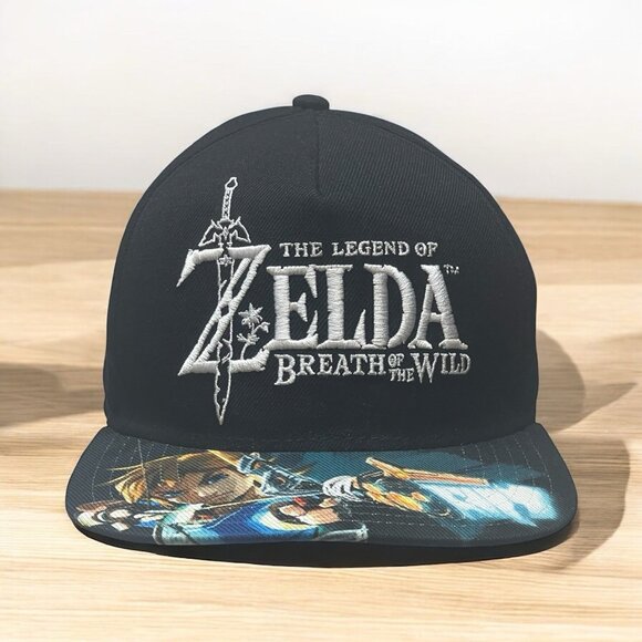 Legend of Zelda Breath of the Wild Snapback Cap Hat 2017 - Picture 1 of 13
